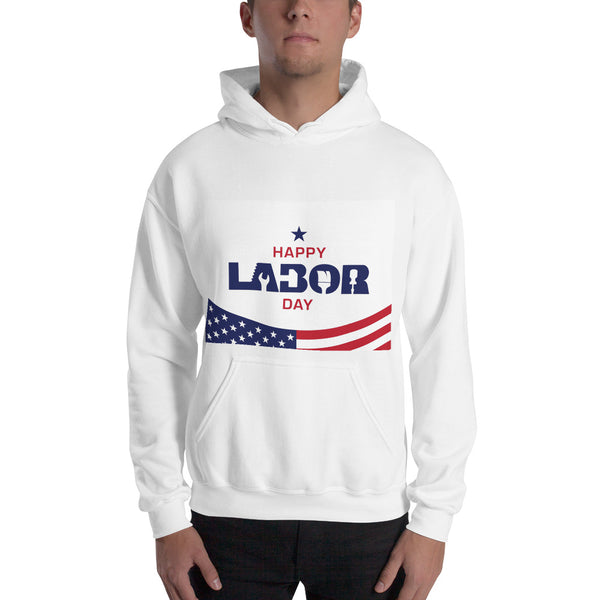 Men Labour Day Hooded Sweatshirt